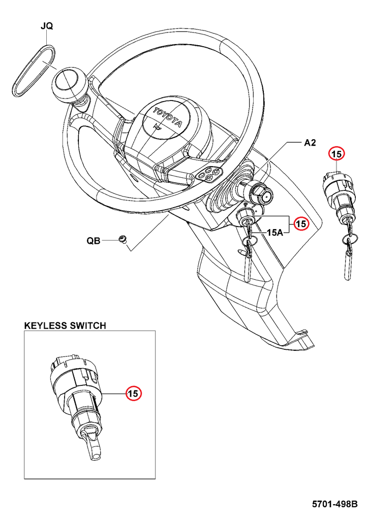 SWITCH ENCENDIDO C/LLAVES
