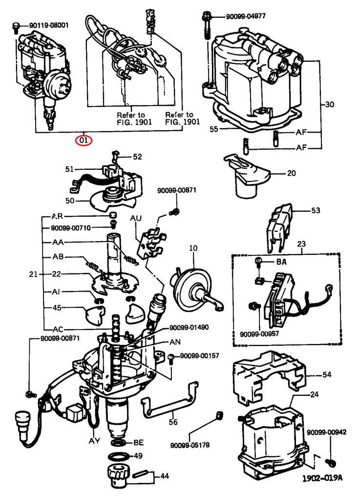 DISTRIBUIDOR C/CABLES BUJIAS
