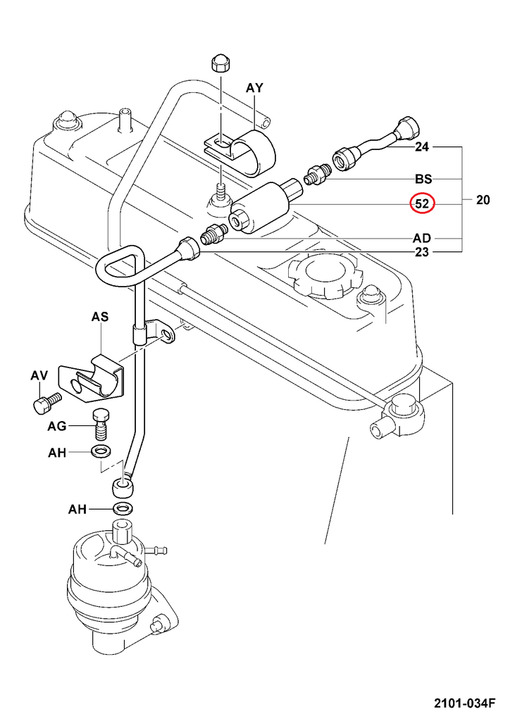 VALVULA SOLENOIDE GASOLINA