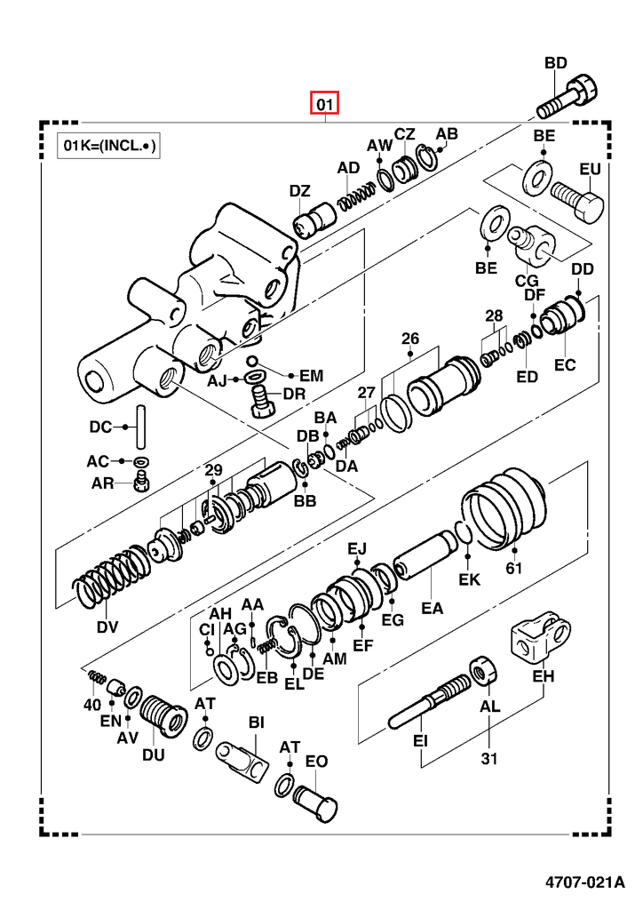 BOMBA PEDAL DE FRENO