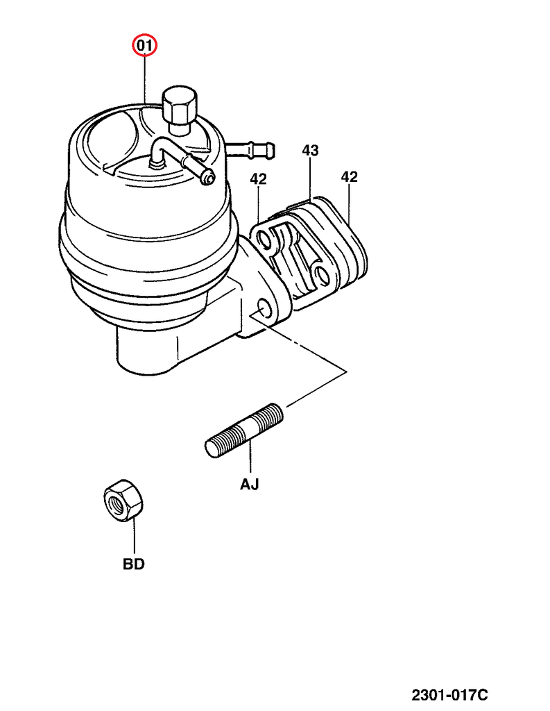 BOMBA DE GASOLINA 7FG/8FG25