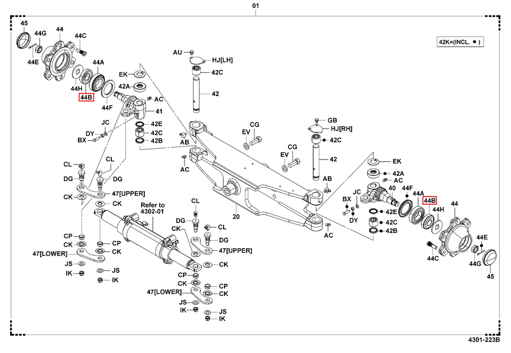 ROLINERA EXT. PUNTA EJE