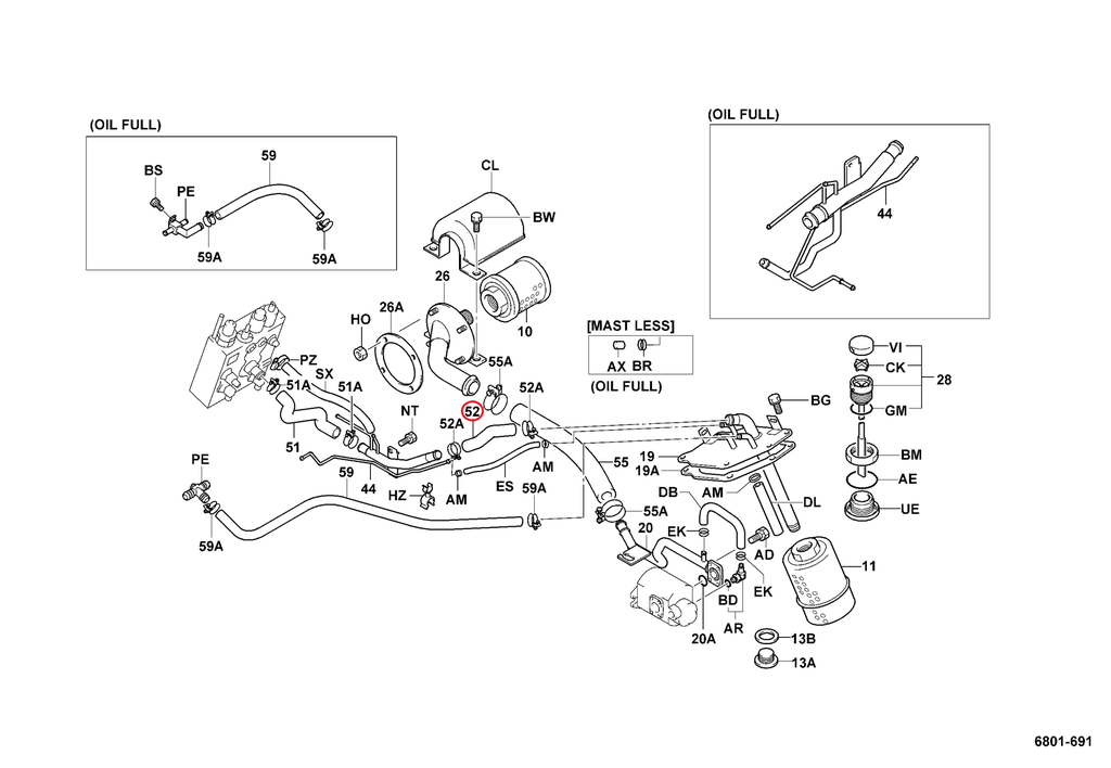 MANGUERA BAJA PRESIÓN (CUERPO VÁLVULA - FILTRO)